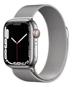 600x600 apple watch series 7 cellular 41mm silver stainless steel silver milanese loop 34fr screen usen copy 1 1 1