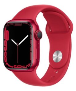 600x600 apple watch series 7 gps 41mm product red aluminum product red sport band 34fr screen usen copy 2 3
