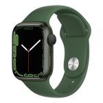 600x600 crop apple watch series 7 gps 41mm green aluminum clover sport band 34fr screen usen copy 3