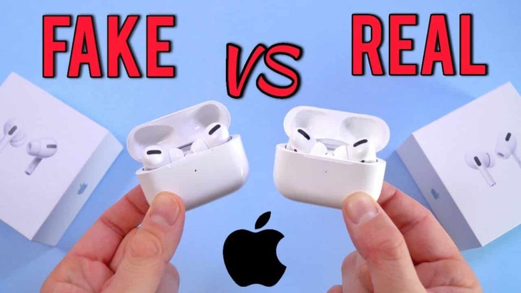 Cách phân biệt AirPods thật và giả