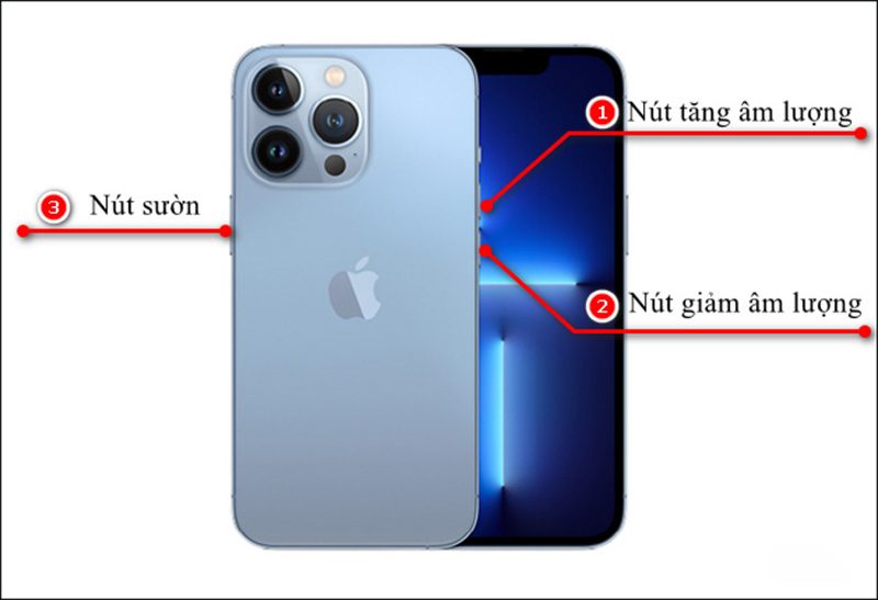 Cách tắt nguồn iPhone 13 đơn giản