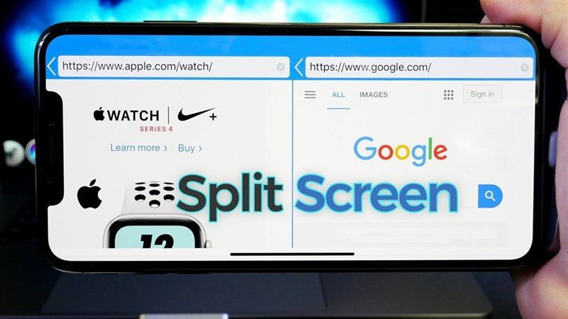 Cách chia đôi màn hình iPhone đơn giản