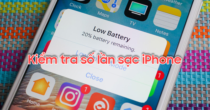 Cách xem số lần sạc iPhone 14 series đơn giản nhất