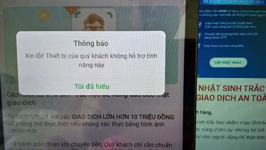 Xác thực sinh trắc học chỉ khả dụng với dòng iPhone nào?