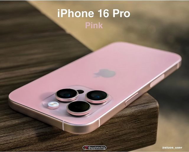 Tất cả đồn đoán trước đây đều sai: Màu Hồng mới nhất trên iPhone 16 Pro Max sẽ có diện mạo như thế này!