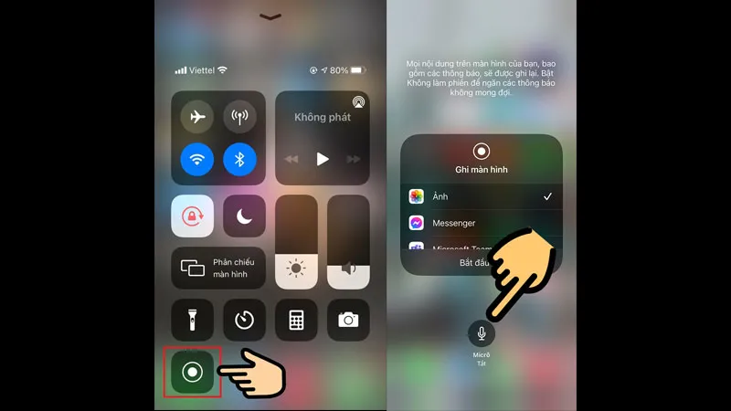 Cách quay màn hình iPhone có ghi âm tiếng nhanh, đơn giản nhất
