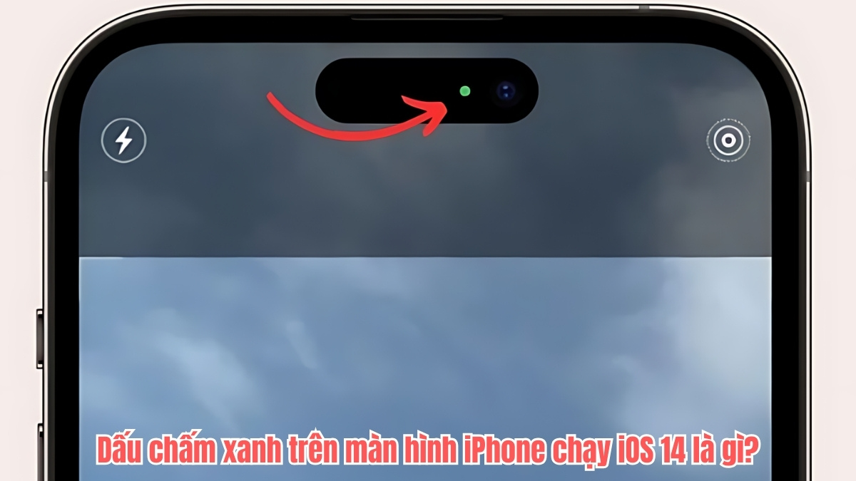 Vì sao màn hình iPhone bị chấm xanh, cam khi chạy iOS 14?