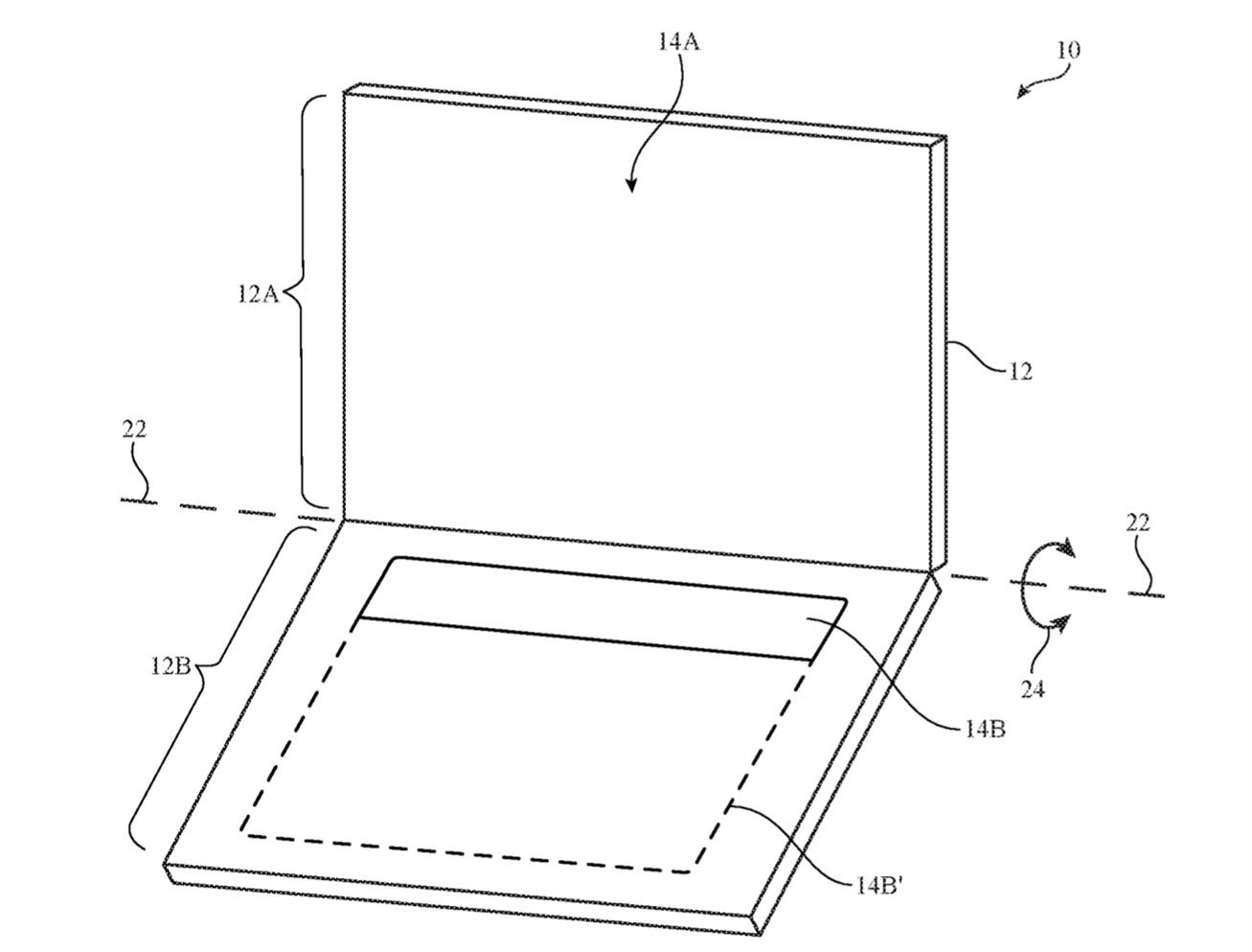 Apple đang phát triển iPad gập với màn hình 18.8 inch