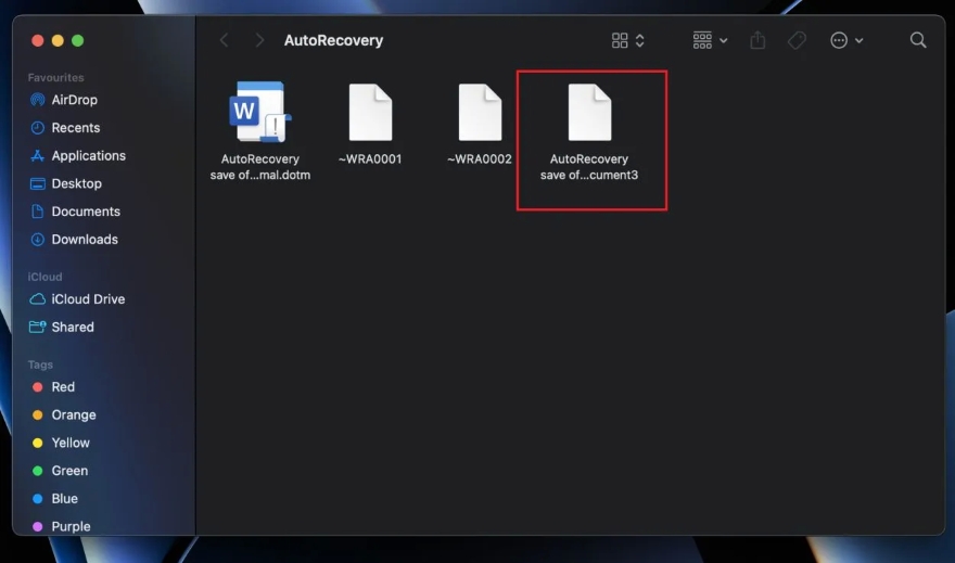 Bí kíp 'hồi sinh' file Word chưa save trên Mac cực đơn giản